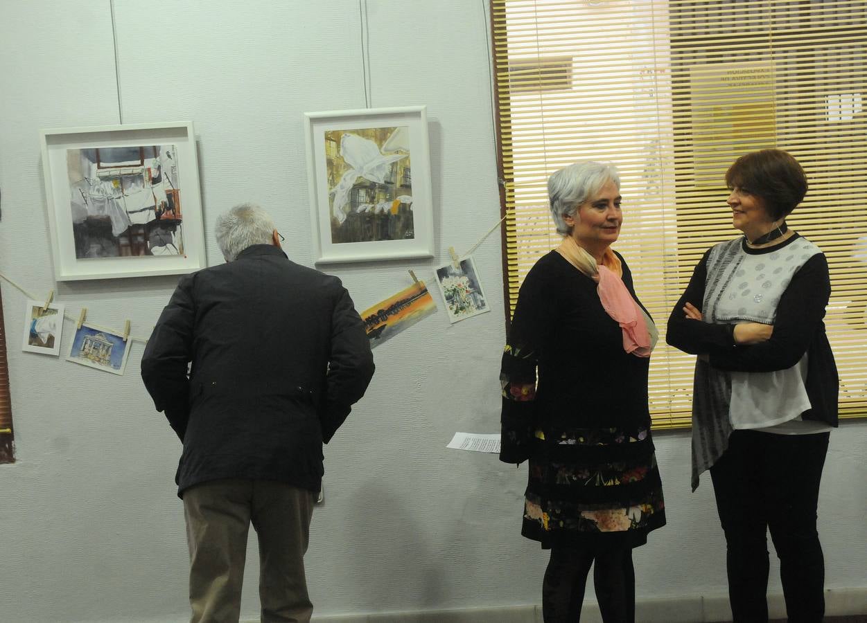 La Agrupación de Acuarelistas de Extremadura ha inaugurado una muestra de los trabajos de 10 de sus artistas extremeños entre los que están Marisol Pérez Cabrera, Rosana Soriano Polo e Isidro Belloso. La exposición se puede visitar en el centro cultural Santo Domingo de Fundación CB hasta el 27 de abril.