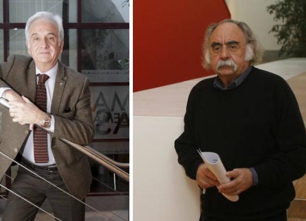 Juan Antonio Ortiz (izquierda) y Celestino García. :: hoy