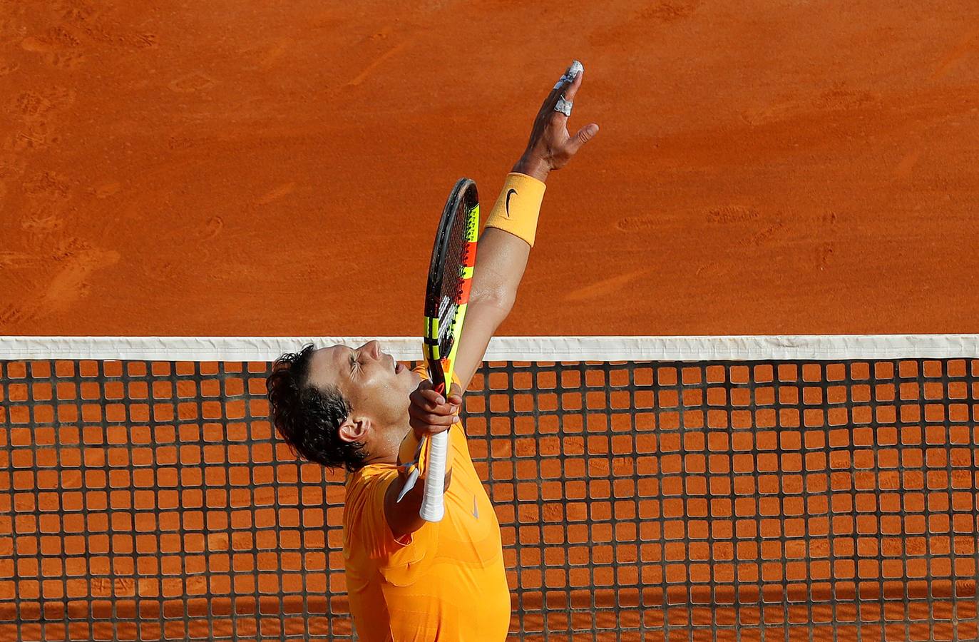 Rafa Nadal busca su undécimo título en el MAsters 1000 de Montecarlo. SU primer partido ha sido ante Bedene.
