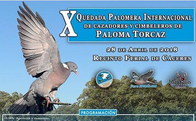 Unas mil personas se darán cita en Cáceres en la X Quedada Internacional de Cazadores de Paloma Torcaz