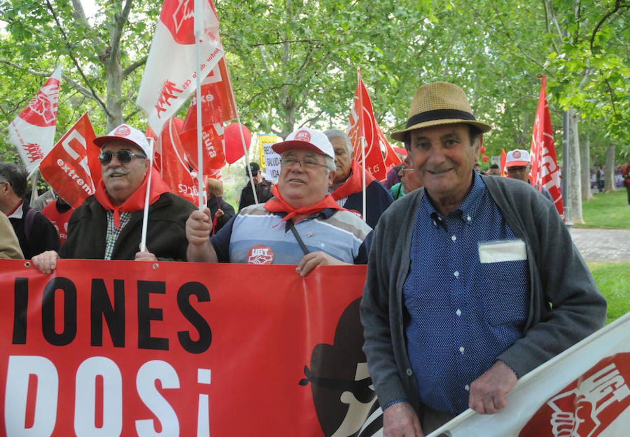 Fotos: Manifestación del Primero de Mayo en Mérida