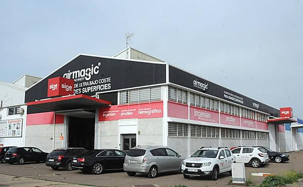 Instalaciones de Airmagic en el polígono industrial El Prado de Mérida.