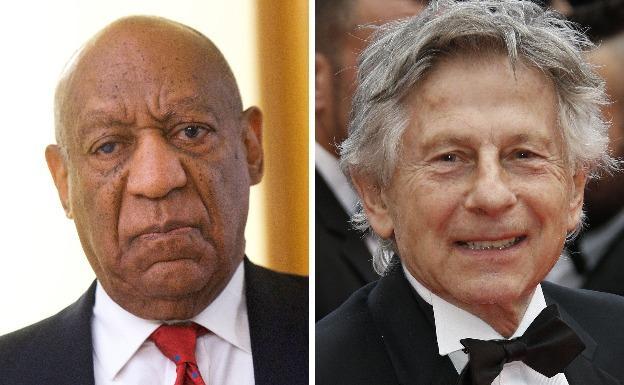 Bill Cosby, a la izquierda, y Roman Polanski, a la derecha.