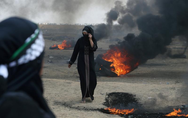 Más de cuarenta muertos y más de un millar de fallecidos en Gaza, en las protestas contra la embajada de EE UU en Jerusalén