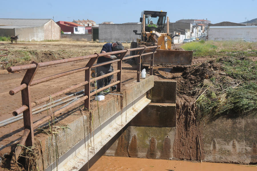 Daños en Arroyo de San Serván.