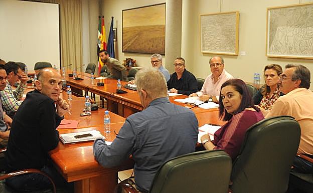 El Consejo Asesor Agrario (Caex) se ha reunido este martes en Mérida:: BRÍGIDO