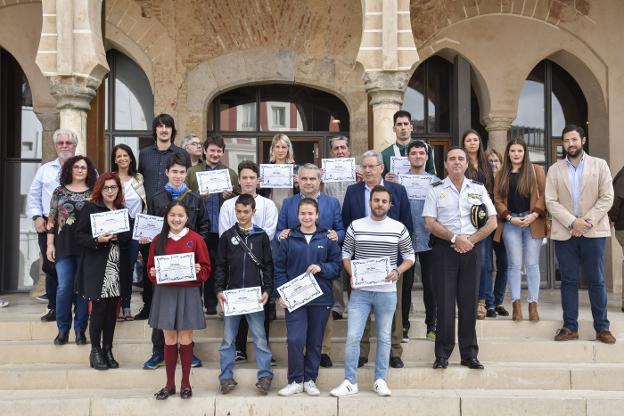 Entrega de los premios Jóvenes Creadores en Badajoz