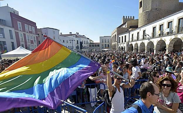 Celebración de la fiesta de Los Palomos en una edición anterior. :: HOY
