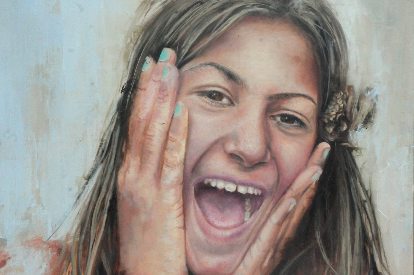 La exposición 'Tiempo de pinceles' muestra por primera vez algunas de las obras del artista Jesús Talón. La colección cuenta con 23 cuadros y se podrá visitar hasta el 26 de junio, en la Asamblea de Extremadura