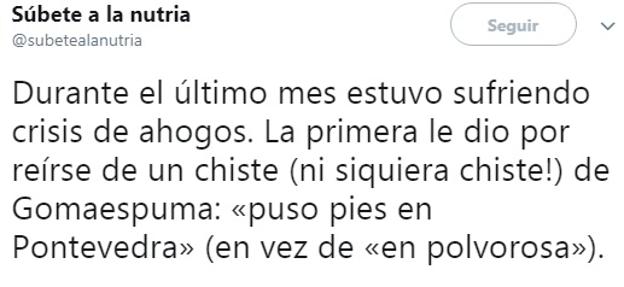 Homenaje a la vida y al humor en Twitter: «Cierra, que se va el cáncer»