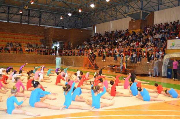 Clausura en gimnasia rítmica