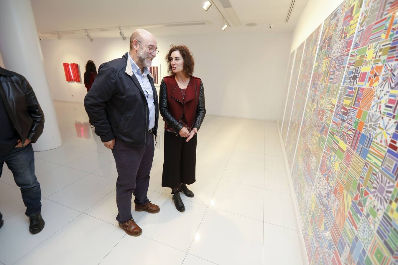 La sala de arte El Brocense, de la Diputación, en la calle San Antón, ofrece la exposición 'Abstracción y algo más', de la artista Arancha Goyeneche (Santander, 1967), licencia en Bellas Artes por la Universidad del País Vasco. Se podrá ver durante los meses de junio y julio