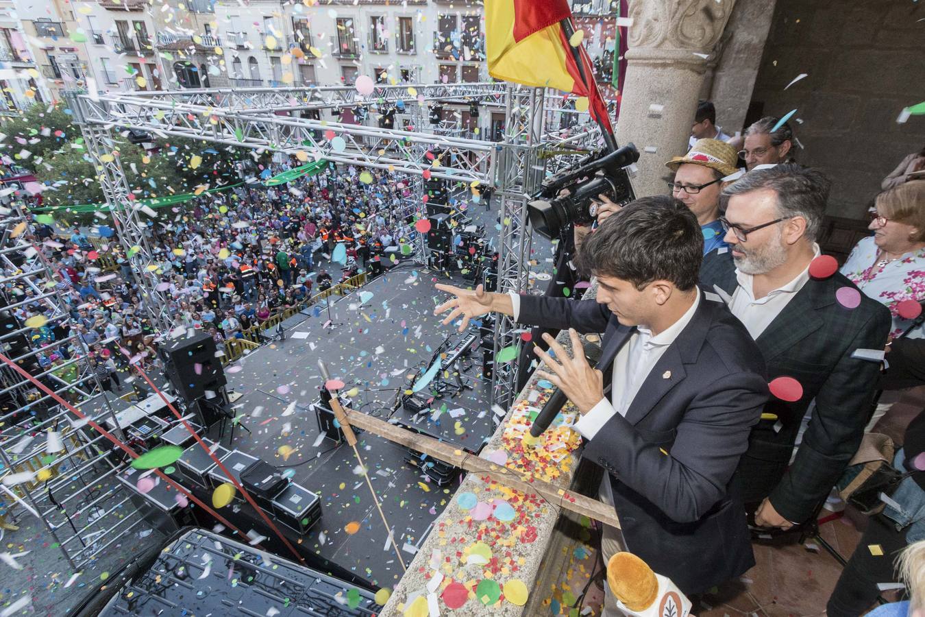 El buen tiempo ha colaborado para que los placentinos difruten de su feria
