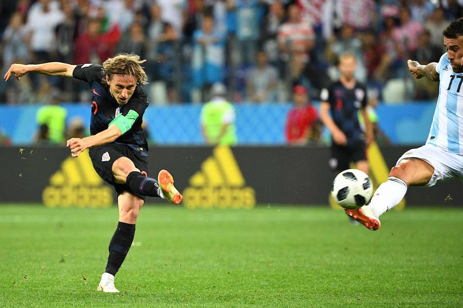 Fotos: Argentina-Croacia, en imágenes