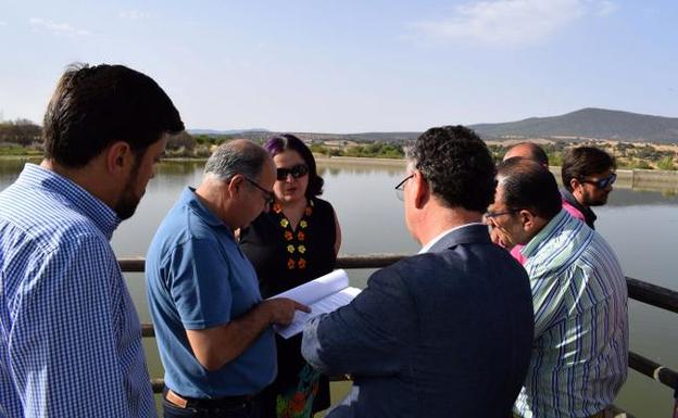 García Bernal visitó la zona el pasado mes de julio. :: hoy