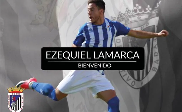 Ezequiel Lamarca, un mediapunta con gol para el Badajoz