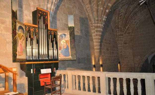 El órgano conserva el mueble original y la mayor parte de sus tubos