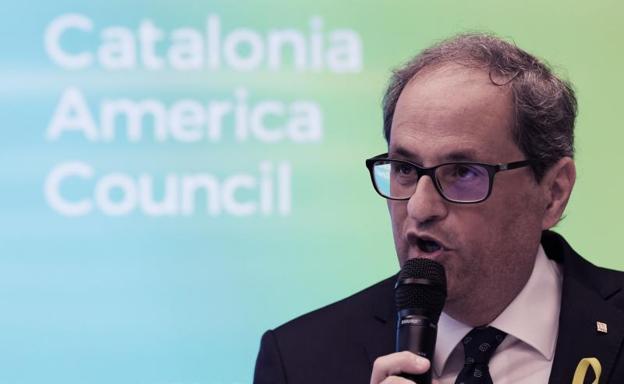 Torra: «Cataluña se unirá a las naciones libres del mundo»