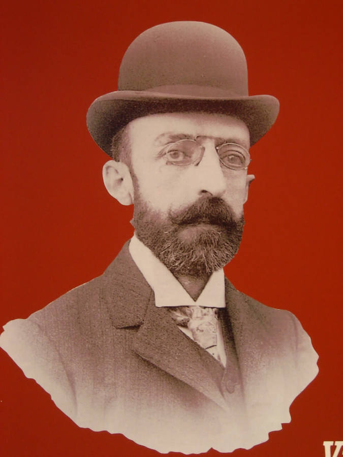 Uno de los retratos más conocidos de Felipe Trigo, nacido en 1864 en Villanueva de la Serena.