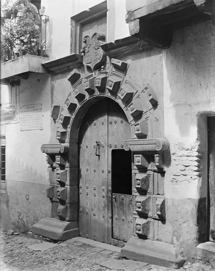 Guadalupe, portal antiguo. (Foto Otto Wunderlich)