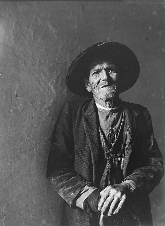 Anciano de Guadalupe. (Foto Otto Wunderlich)