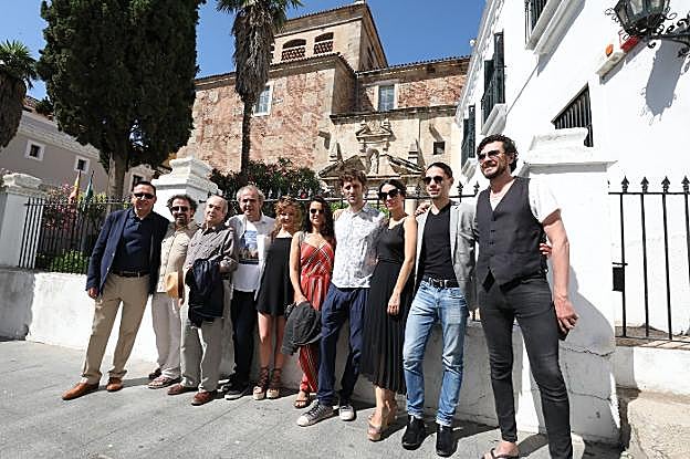 Presentación de la obra Nerón, que se representará en el Teatro Romano de Mérida. :: brígido