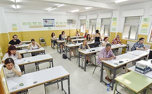 Imagen de archivo de unas oposiciones. 