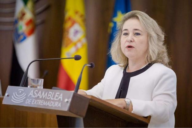 Mercedes Vaquera, presidenta del CES de Extremadura. :: HOy