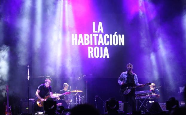 Concierto de La habitación roja. 