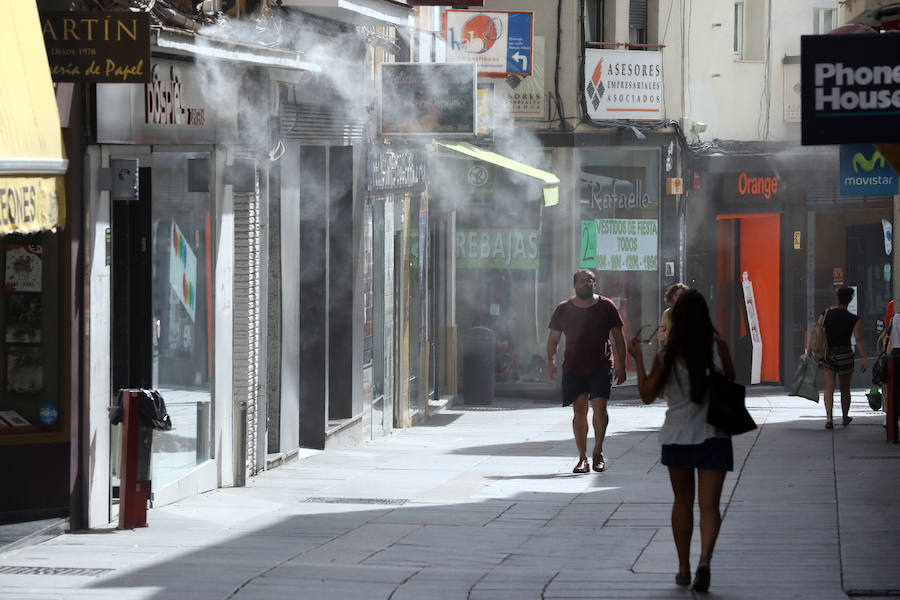 Las temperaturas superaron los 40 grados en casi todo el territorio extremeño