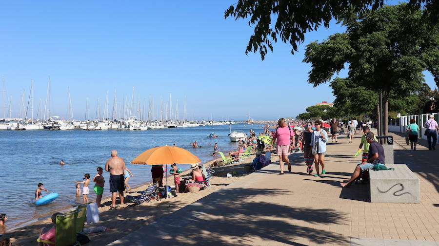 Playa de Punta Umbría este verano