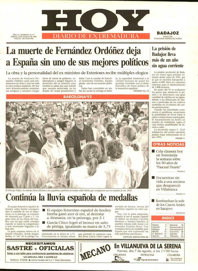 Un año sin agua en la cárcel. Es una situación que hoy en día parece absolutamente impensable, pero en 1992 la prisión de Badajoz estuvo más de un año sin agua corriente. Sin duda, un problema añadido para los reclusos. 