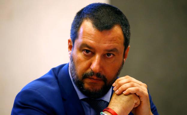 Matteo Salvini, ministro de Interior de Italia.