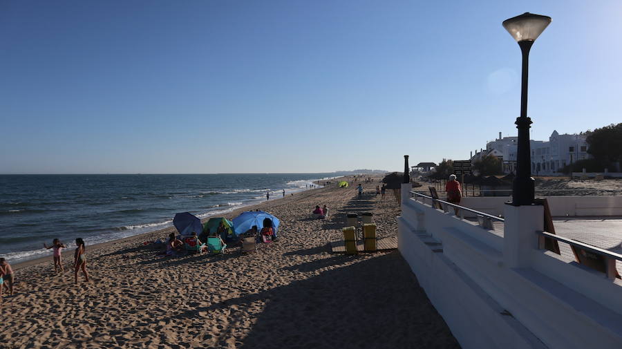 Playa central de Isla Cristina