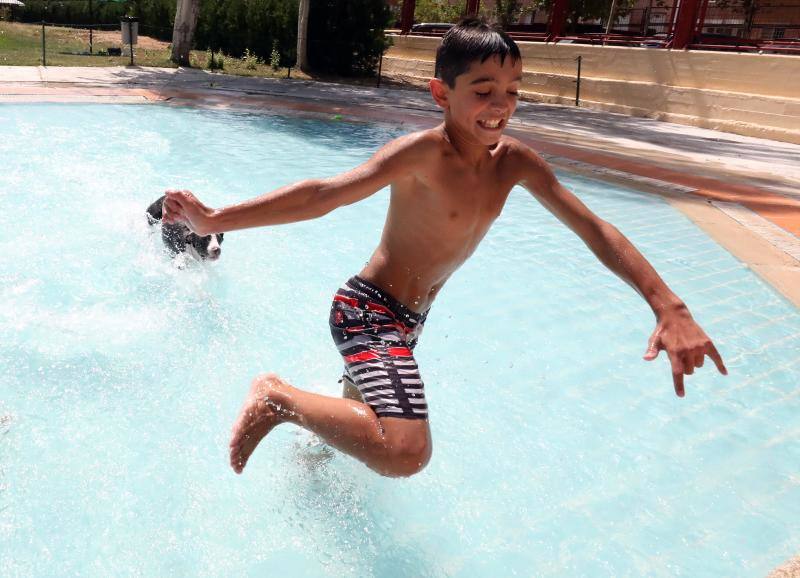 Esta iniciativa se ha desarrollado este sábado en la piscina de Nueva Ciudad