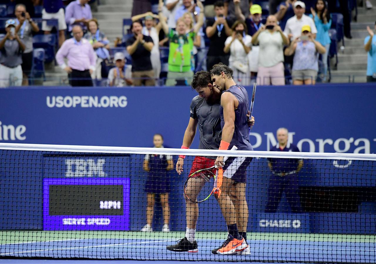 Las mejores imágenes del partido de cuartos de final del Abierto de Estados Unidos entre Rafa Nadal y Dominic Thiem. 