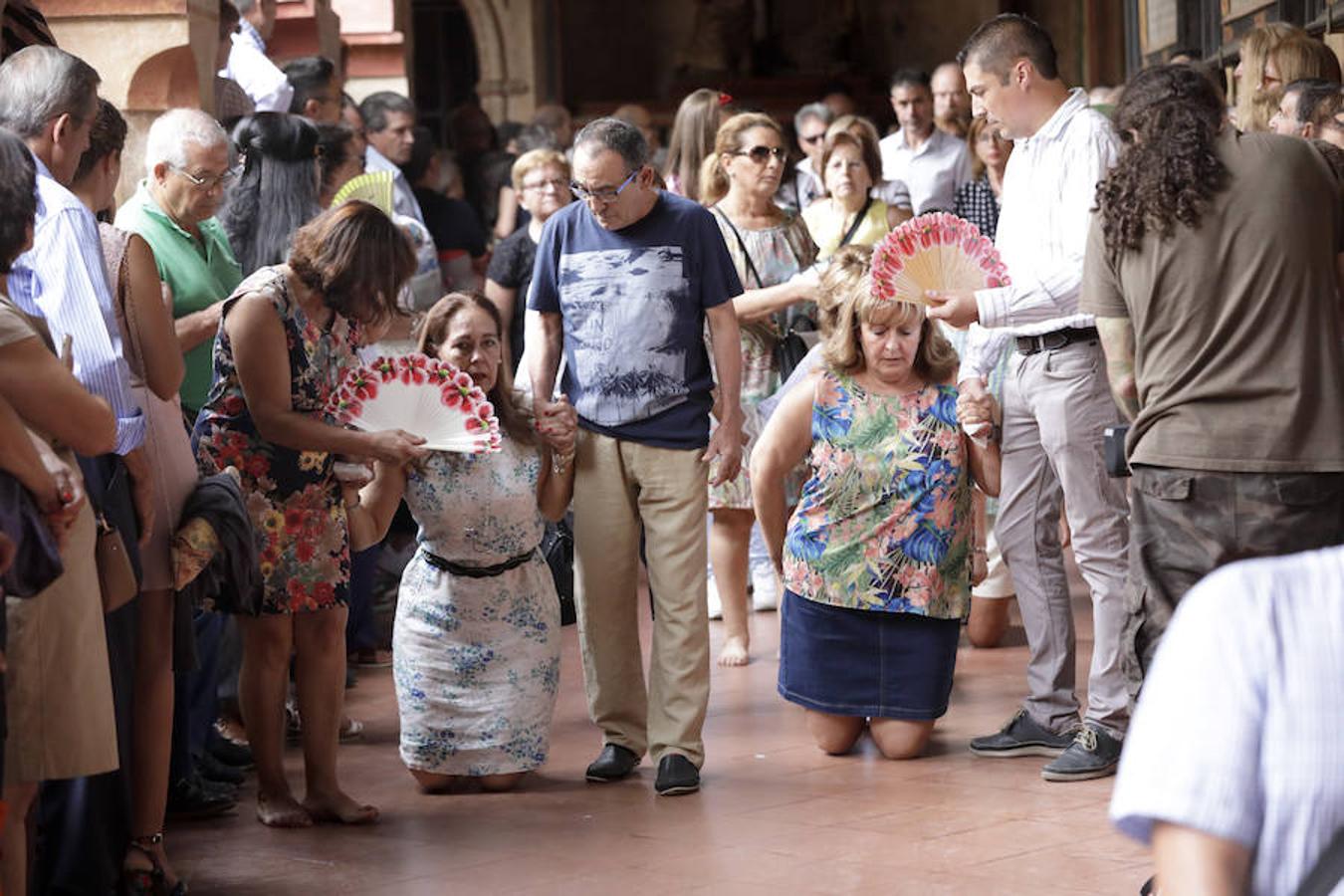 Miles de peregrinos han llegado hoy hasta el Real Monasterio, para participar en la fiesta popular y religiosa con motivo de la patrona