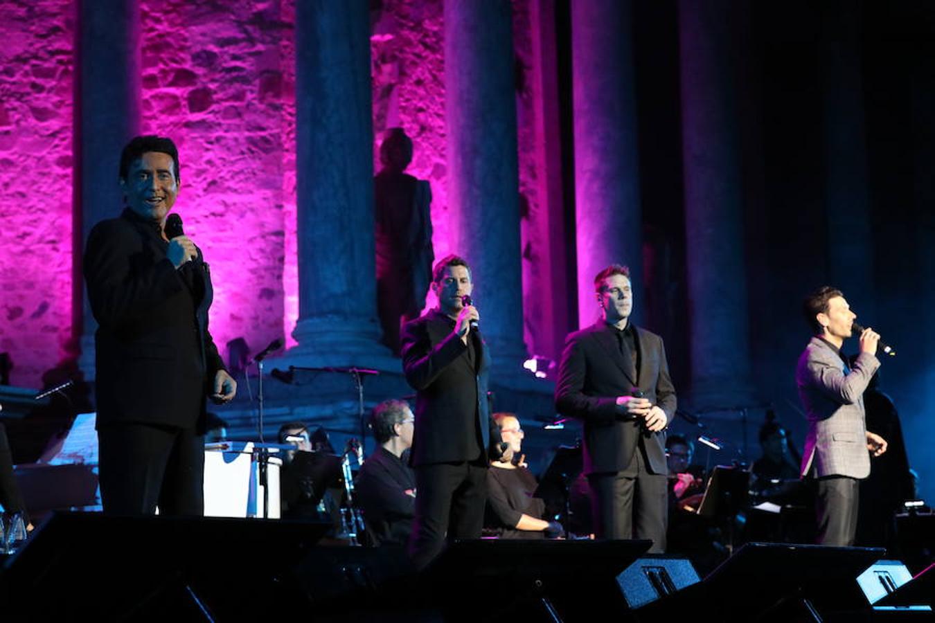 Il Divo reúne en Mérida a espectadores procedentes de 29 países