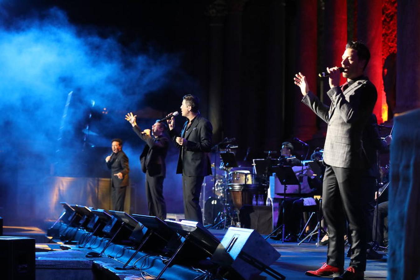 Il Divo reúne en Mérida a espectadores procedentes de 29 países