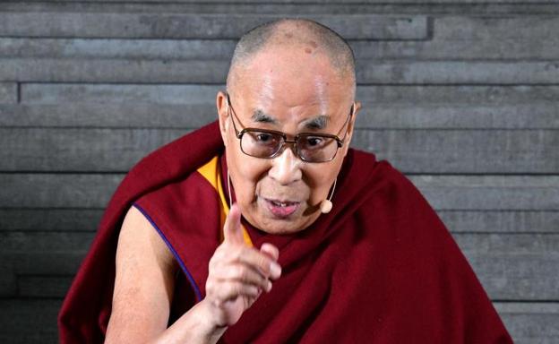 El líder religioso tibetano dalái lama.