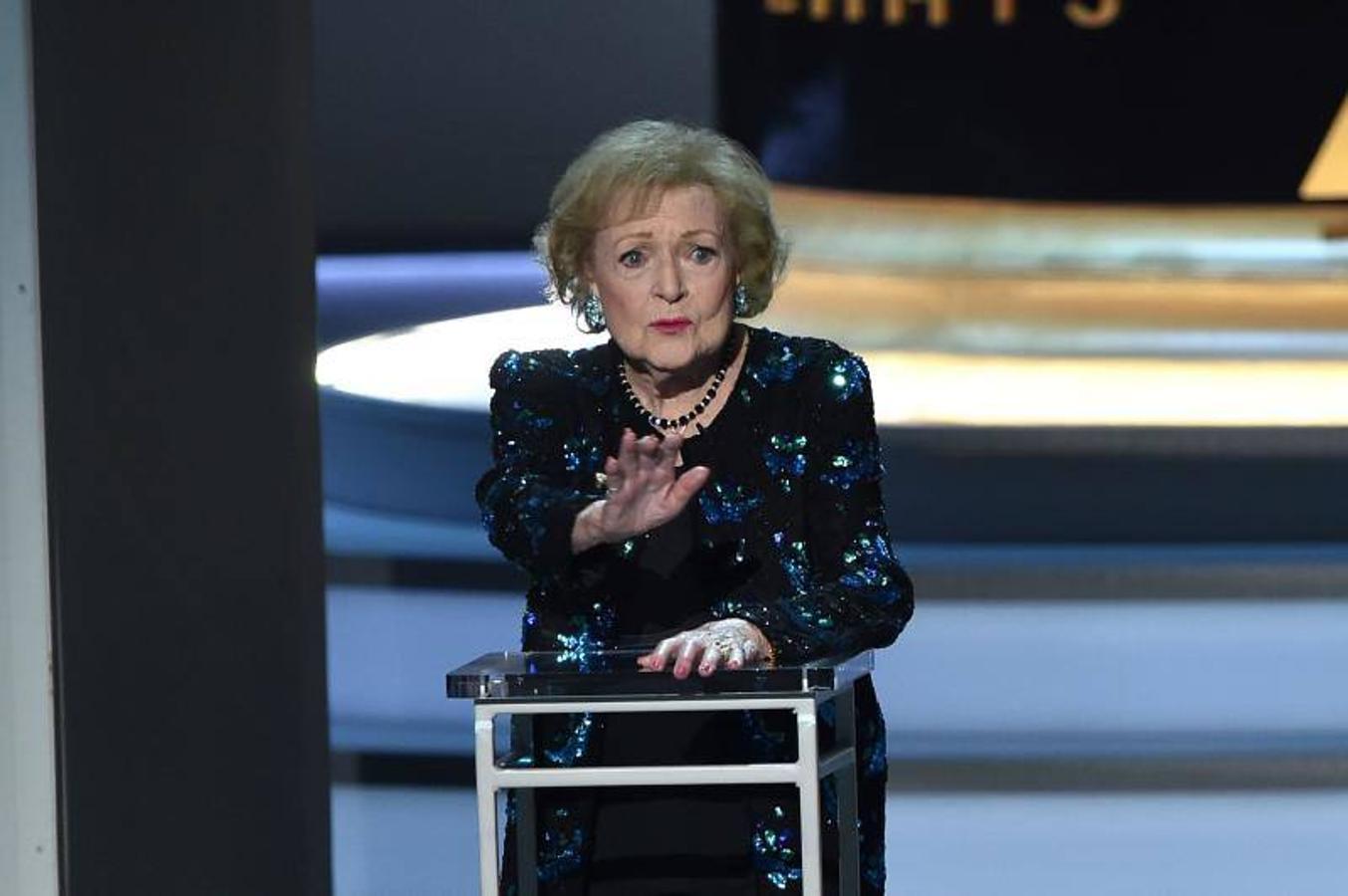 La popular actriz Betty White. 