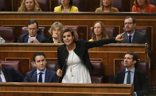 La portavoz del PP en el Congreso, Dolors Montserrat.