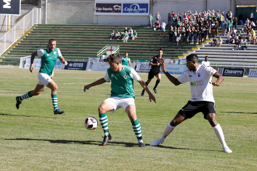 El golazo de Kevin y el tanto de Collantes reflejó la igualdad de un encuentro de superioridad visitante en la primera parte y de lucha local en los instantes finales