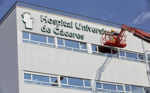 Obras del nuevo hospital de Cáceres 
