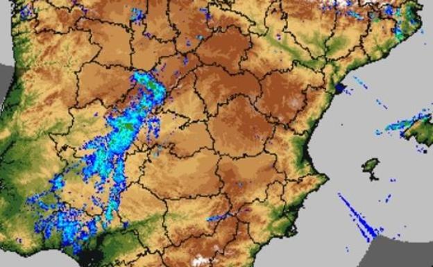 La borrasca Michael se va de Extremadura con lluvias generalizadas