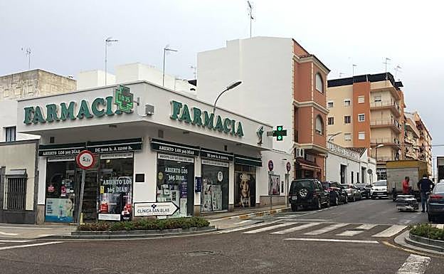Farmacia asaltada en Almendralejo:. G.C.
