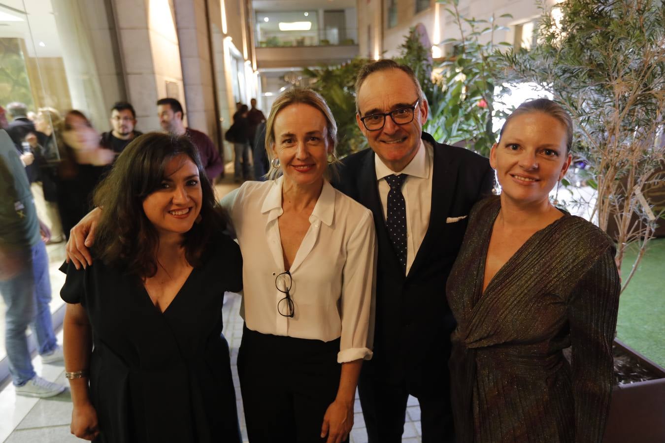 Después de la gala de Extremeños de HOY, los invitados pudieron disfrutar de un cóctel.