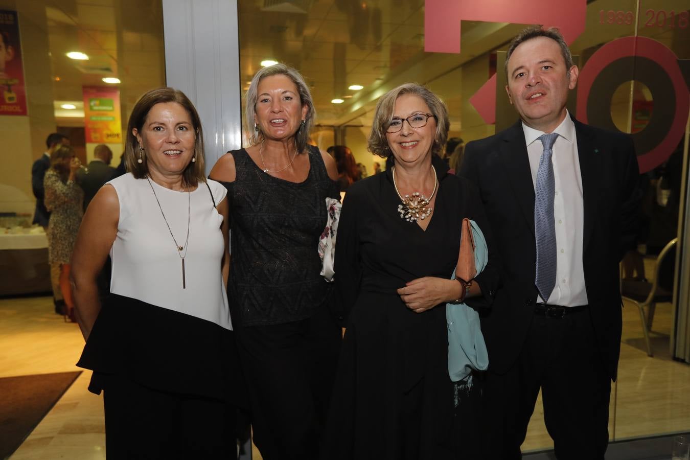 Después de la gala de Extremeños de HOY, los invitados pudieron disfrutar de un cóctel.