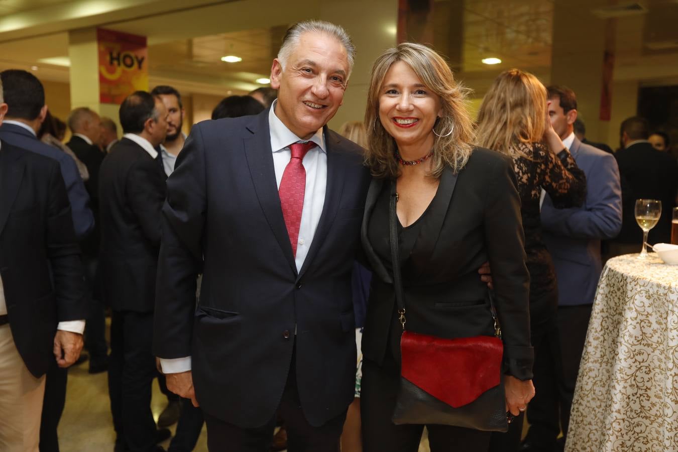 Después de la gala de Extremeños de HOY, los invitados pudieron disfrutar de un cóctel.