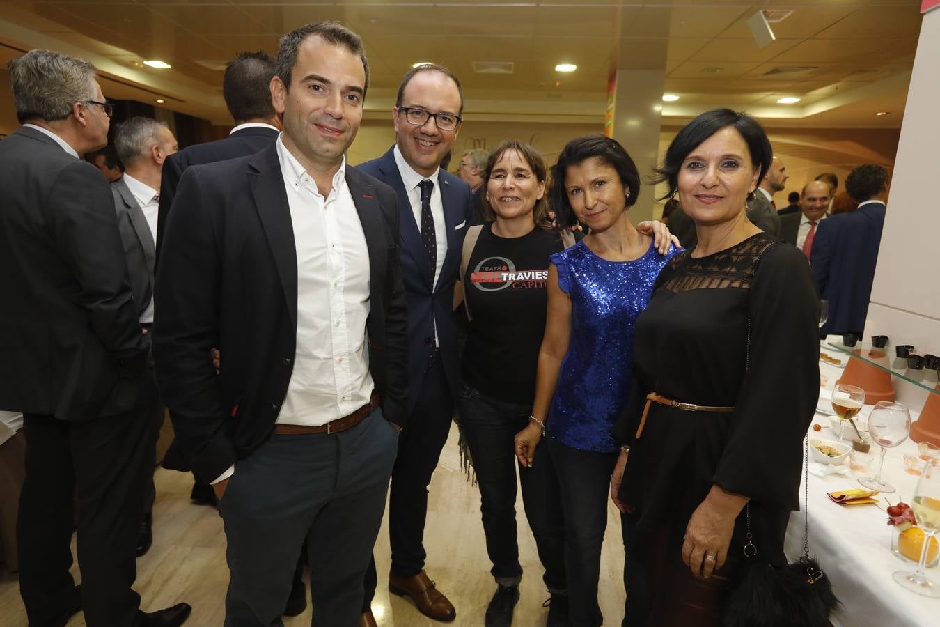 Después de la gala de Extremeños de HOY, los invitados pudieron disfrutar de un cóctel.